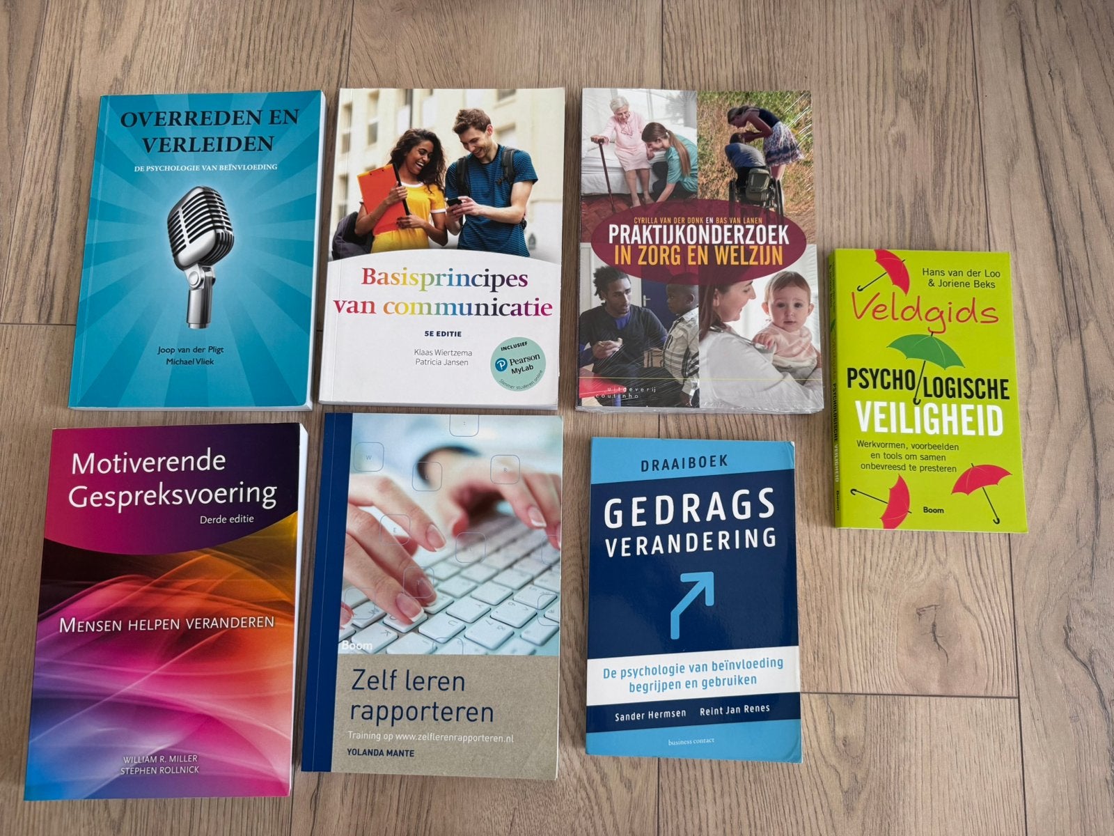 HBO toegepaste psychologie studie boeken pakket zgan, Boeken, Ophalen of Verzenden, Nieuw