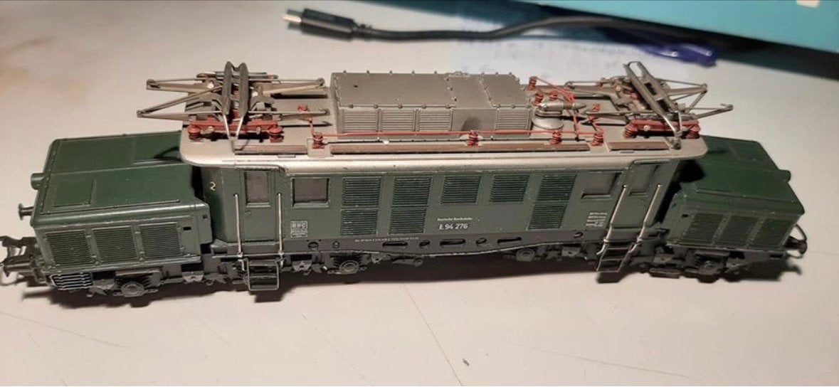 Märklin 3022 H0 Elektrische loc BR194 'Duitse Krokodil', Hobby en Vrije tijd, Wisselstroom, Locomotief, Ophalen of Verzenden, Zo goed als nieuw