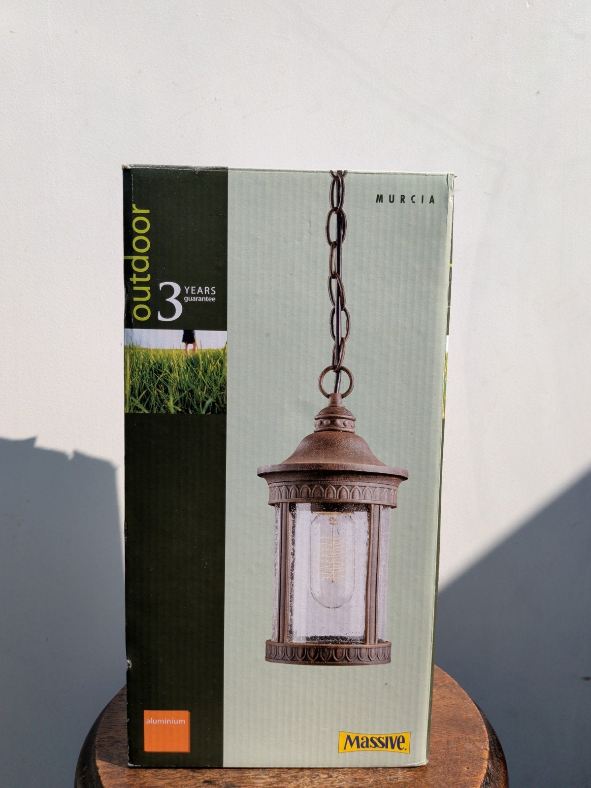 Nieuwe Massive Murcia buitenlamp, aluminium, ongebruikt, Ophalen of Verzenden, Nieuw, Metaal, Overige merken