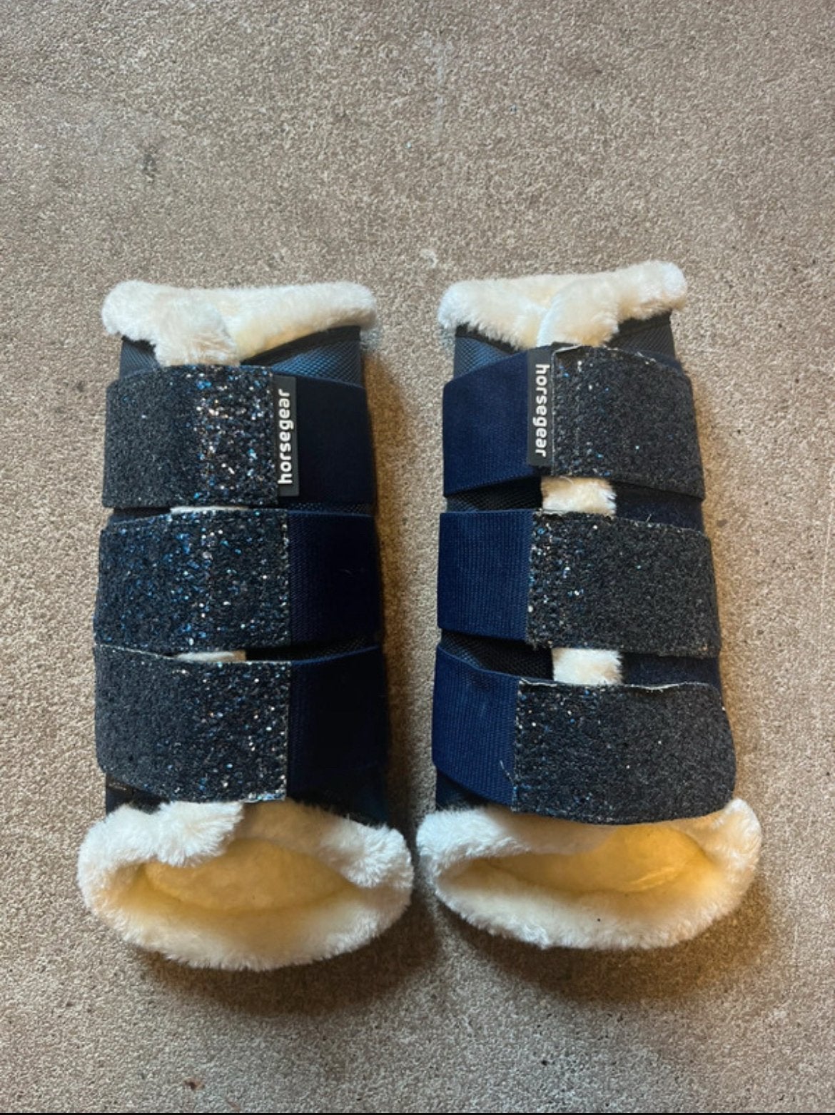 Beenbeschermers Horsegear HGLevy Blauw, Nieuw, Ophalen of Verzenden, Full, Beenbeschermers