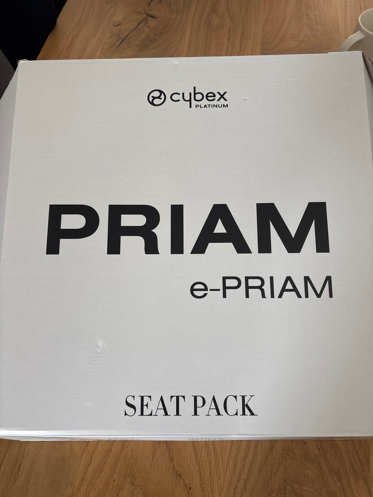 Cybex Priam Seat Pack Sepia Black, Ophalen of Verzenden, Nieuw, Kinderwagen, Overige merken