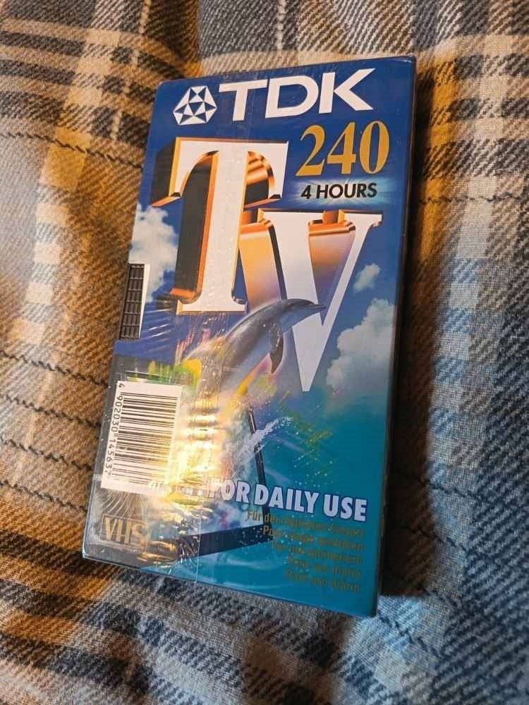 VHS TDK 240 4 uur, Alle leeftijden, Overige genres, Ophalen of Verzenden, Nieuw in verpakking