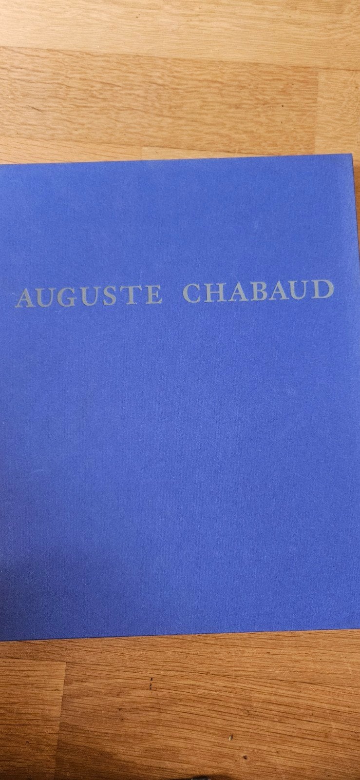 Auguste Chabaud: Catalogus met handgeschreven notitie, Boeken, Ophalen of Verzenden, Gelezen, Schilder- en Tekenkunst, Auguste Chabaud