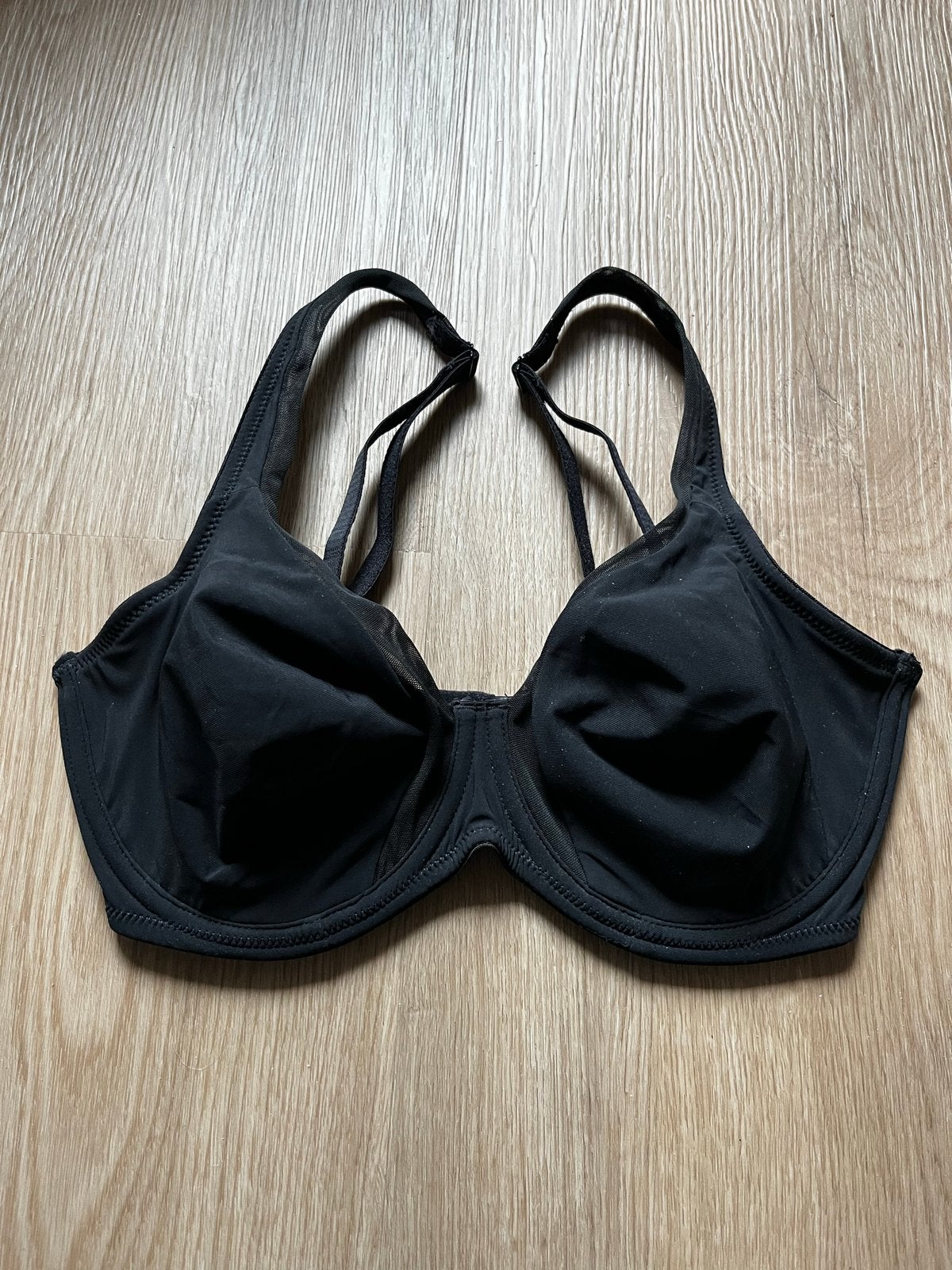 Hunkemöller BH Mesh - maat 70D - NIEUW, Ophalen of Verzenden, Zwart, BH