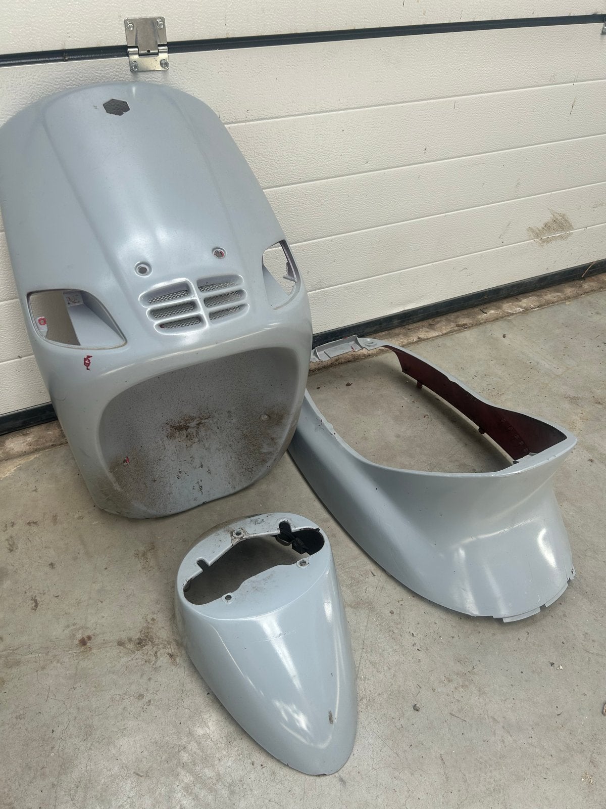 Piaggio Zip Type 3 Kappenset, Fietsen en Brommers, Brommeronderdelen | Scooters, Ophalen, Gebruikt, Kap, Piaggio