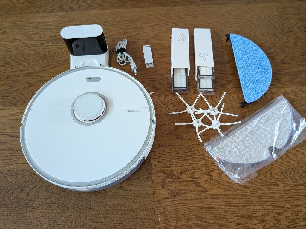Roborock S5 max met accessoires, Overige merken, Gebruikt, Stille werking, Ophalen of Verzenden