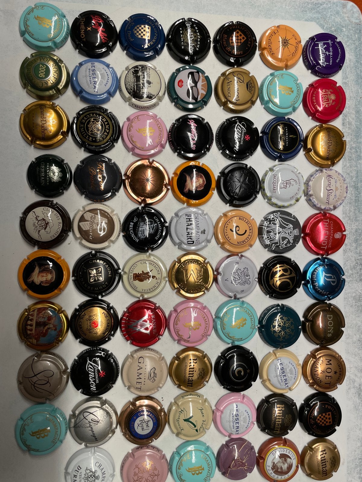Grote collectie champagnecapsules - diverse merken, Ophalen of Verzenden, Gebruikt