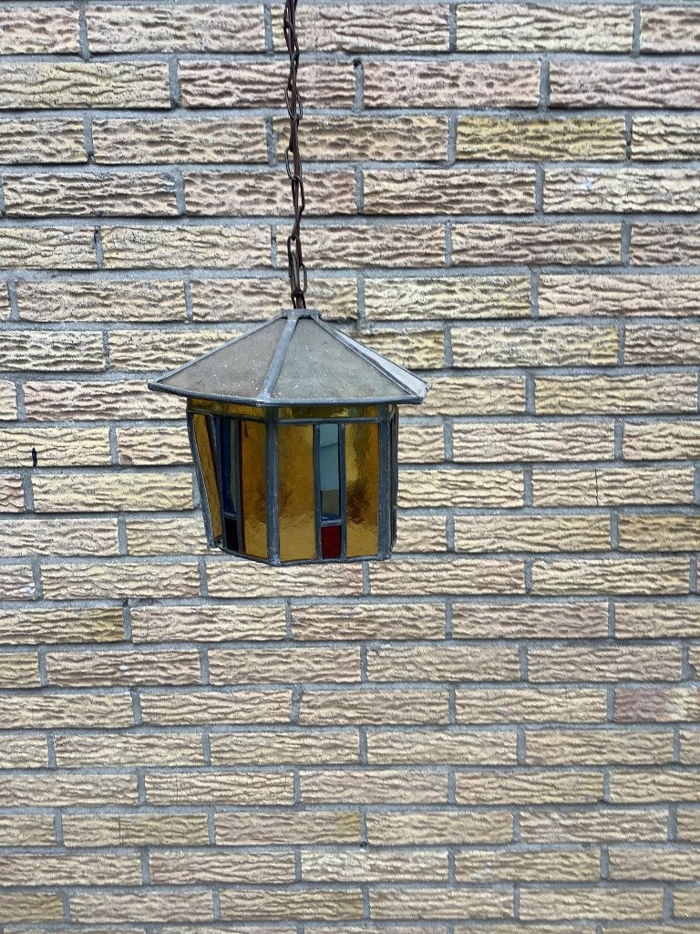 Lamp glas in lood, Ophalen
