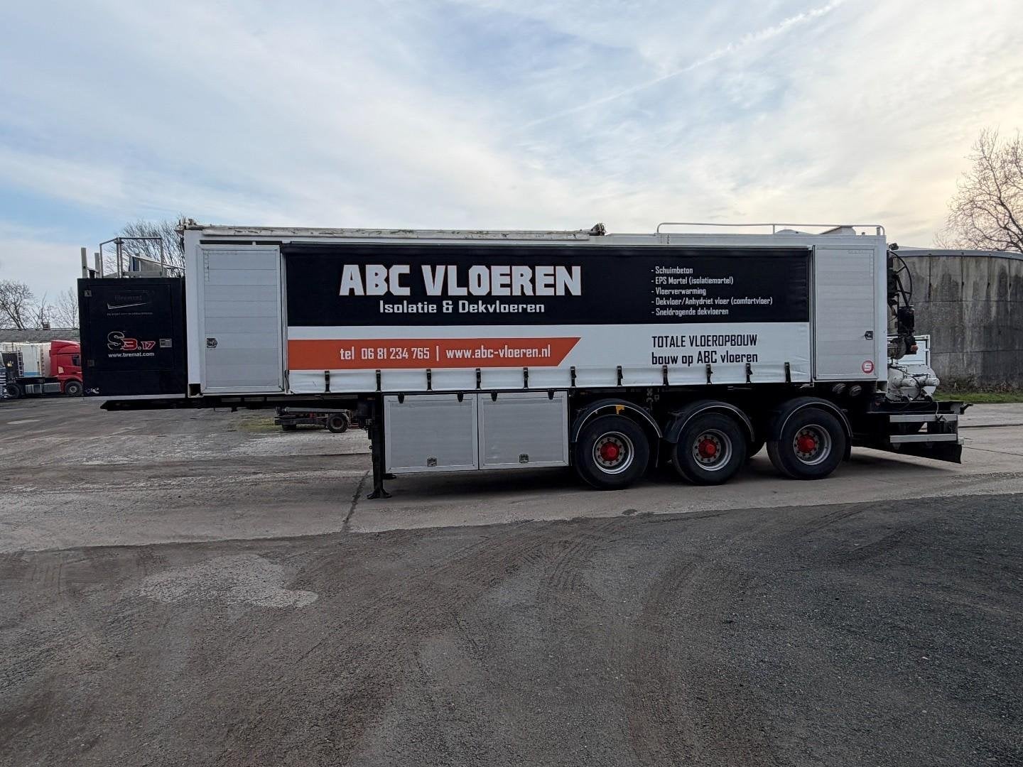 Hrd BREMAT S320 XLS SELF LEVELLING FLOOR SCREED CHAPE CEMENT, Overige kleuren, Overige brandstoffen, Origineel Nederlands, Bedrijf