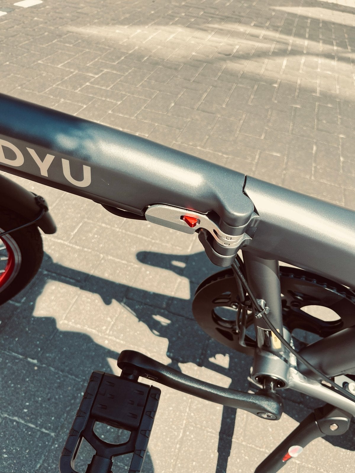 DYU Vouwfiets - Ideaal voor in de camper, Gebruikt, Ophalen, Overige merken, Totaal opvouwbaar