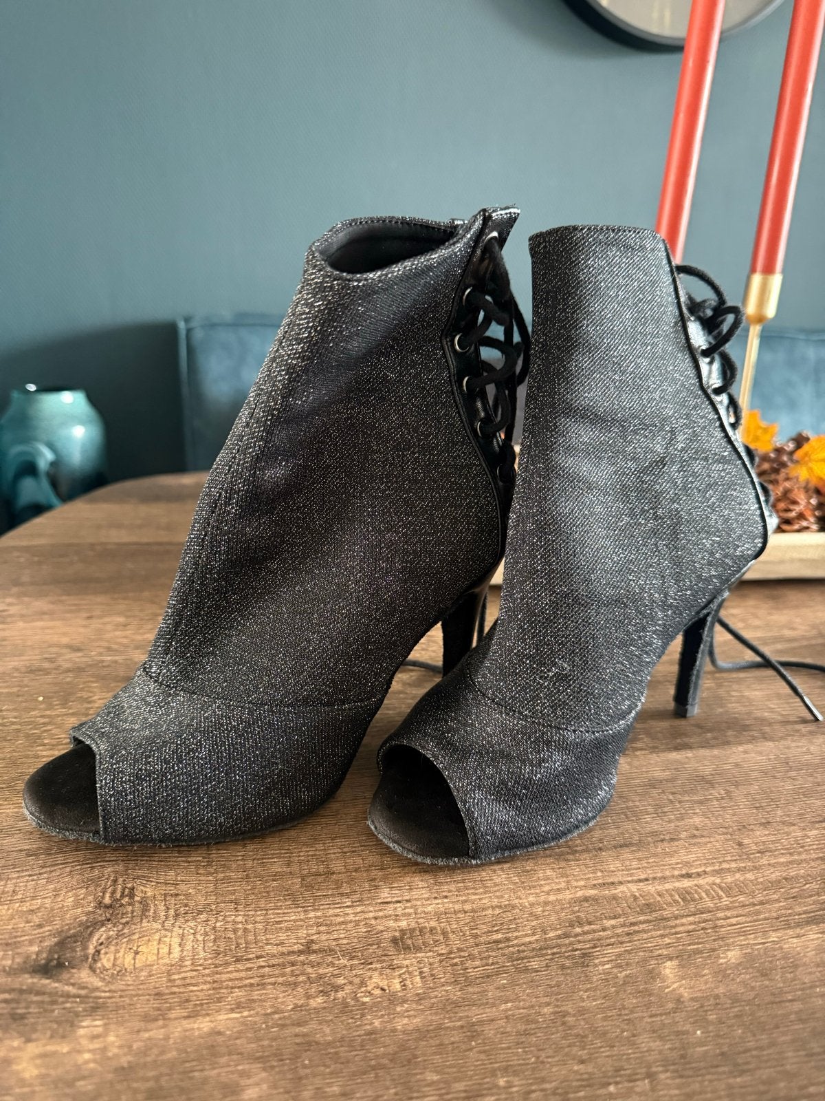 Joheela hakken maat 37 - Zo goed als nieuw, Ophalen of Verzenden, Zo goed als nieuw, Zwart, Schoenen met hoge hakken