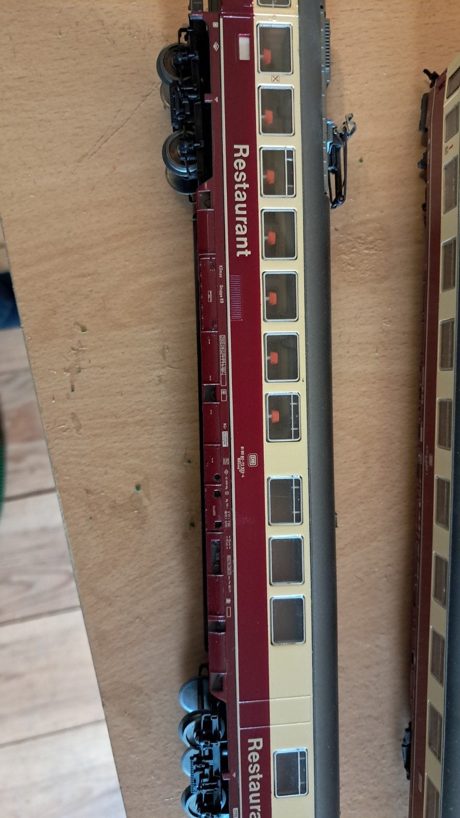 Fleischmann set van 8 wagons, Gebruikt, Gelijkstroom, Fleischmann, Wagon