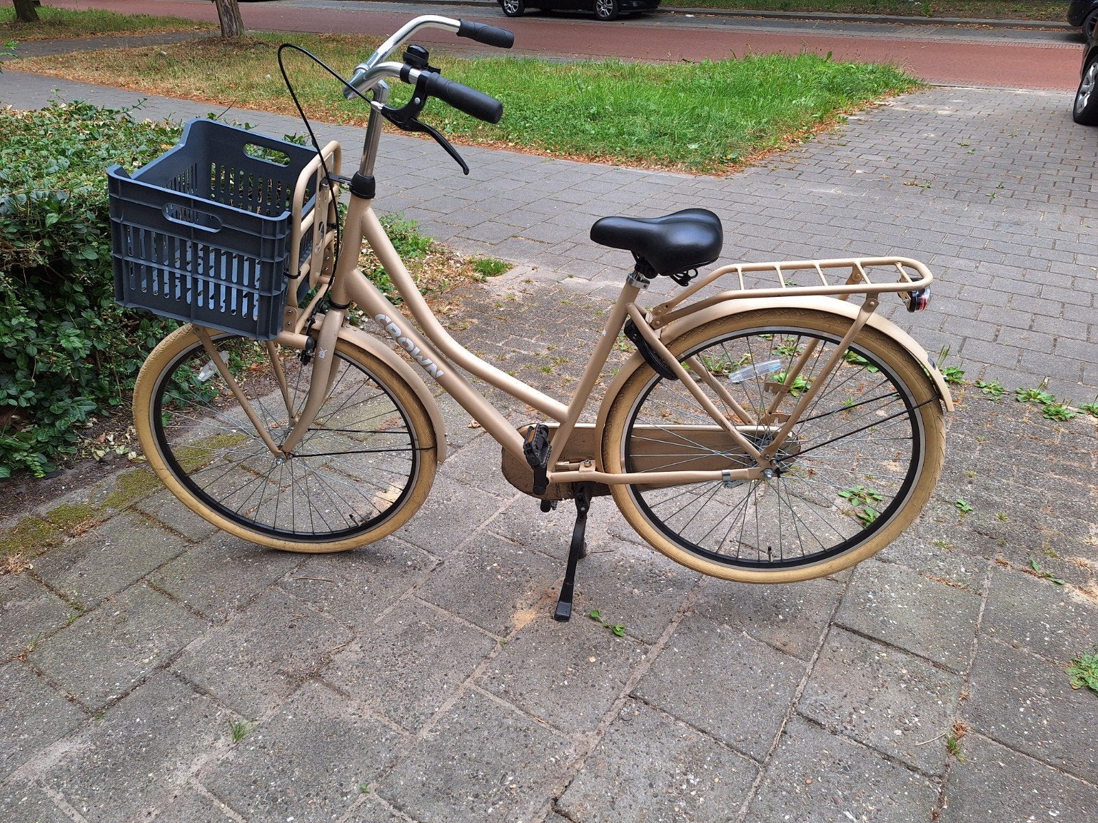 Crown 28inch meisjes fiets, Ophalen, Zo goed als nieuw