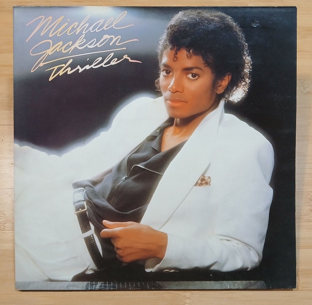 Michael Jackson - Thriller LP (Originele Persing), LP, Gebruikt, Pop, Originele persing