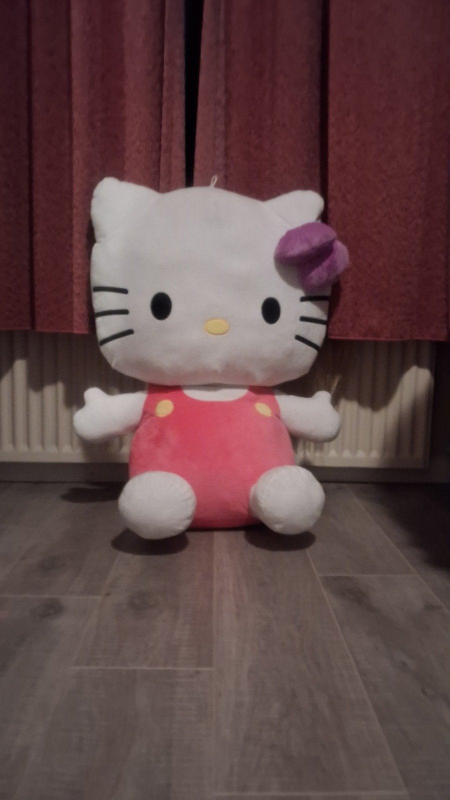 Grote Hello Kitty knuffel, Ophalen, Overige merken, Overige typen, Zo goed als nieuw