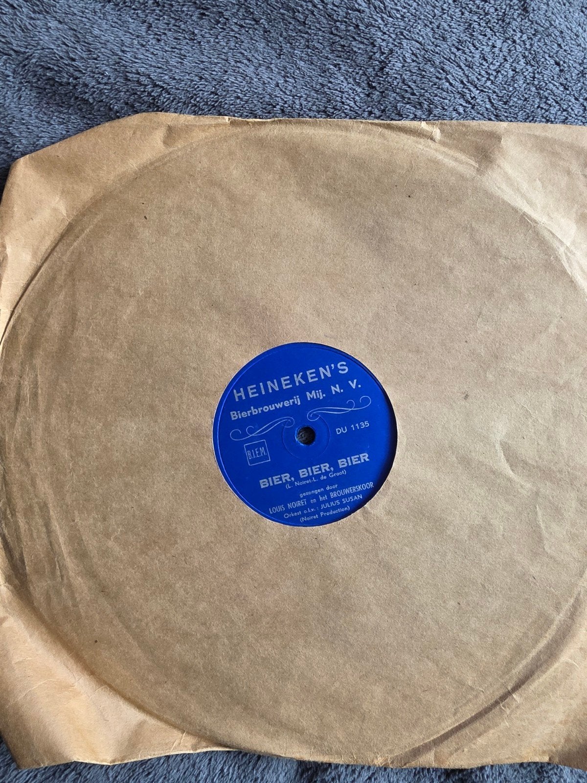 Vintage 78 toeren platen collectie (jaren '50), Ophalen, Gebruikt, 10 inch, Overige genres