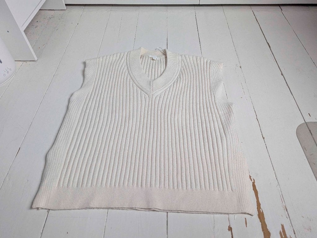 Creme spencer van H&M, H&M, Beige, Maat 42/44 (L), Ophalen of Verzenden