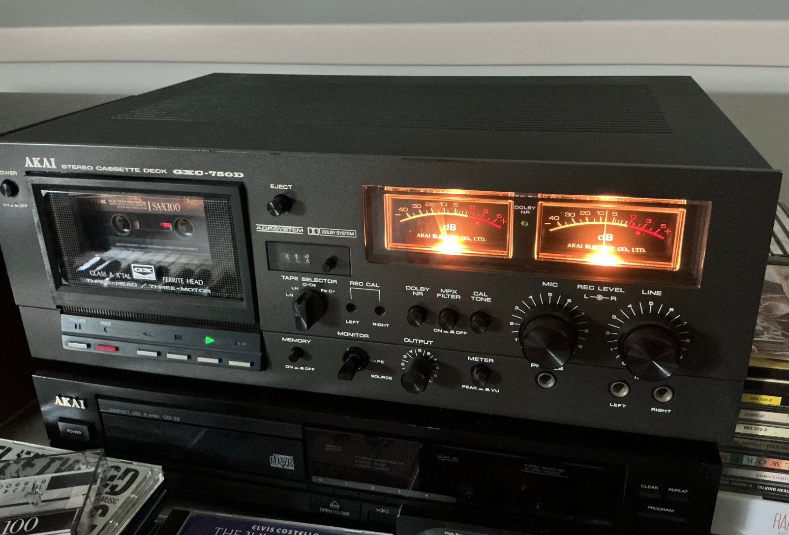 Akai GXC-750D, Ophalen of Verzenden, Akai