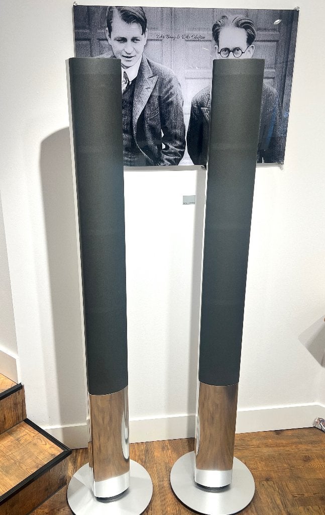 Bang & Olufsen Beolab 1 Silver Grey, 150 watt of meer, Stereo speakers, Bang & Olufsen M.Troelstra, Zo goed als nieuw