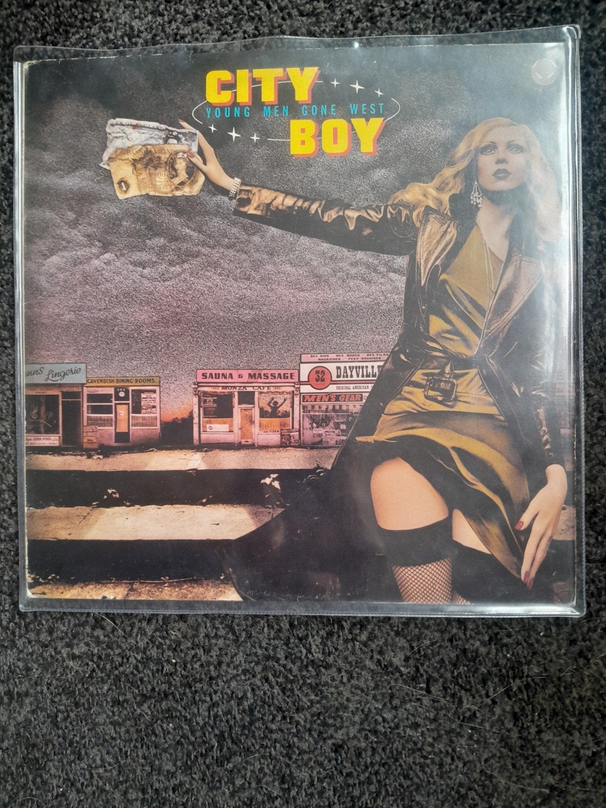 City Boy Young men gone west, Ophalen of Verzenden, LP