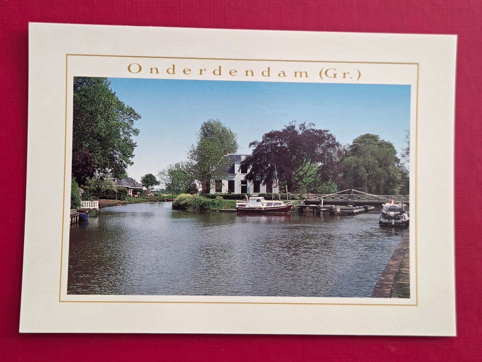 Onderkende bij Bedum Boterdiep, Verzamelen, Ophalen of Verzenden, 1960 tot 1980