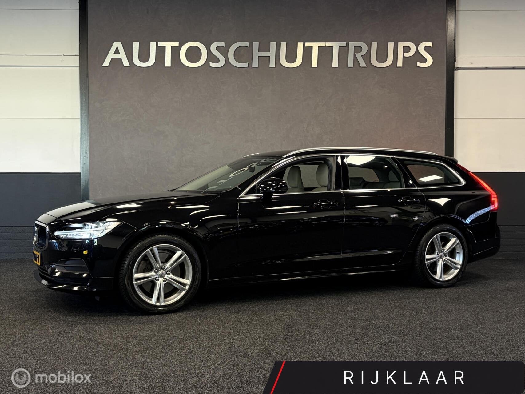 Volvo V90 2.0 T4 Polestar SCANDINAVIAN LINE / LEER / LED / E, 1969 cc, Adaptive Cruise Control, 93 €/maand, 750 kg