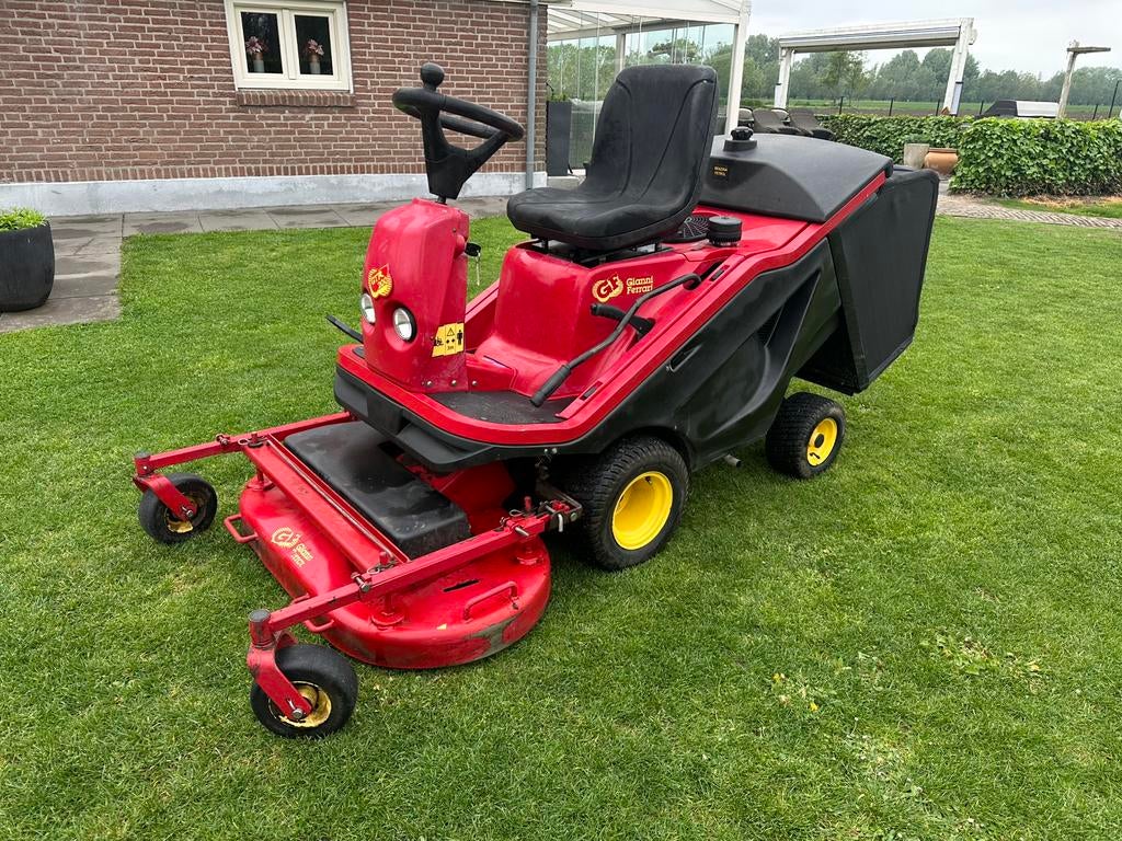 Gianni Ferrari GTR 200, Tuin en Terras, Zitmaaiers, Ophalen, Gebruikt, Opvangbak, 90 tot 120 cm