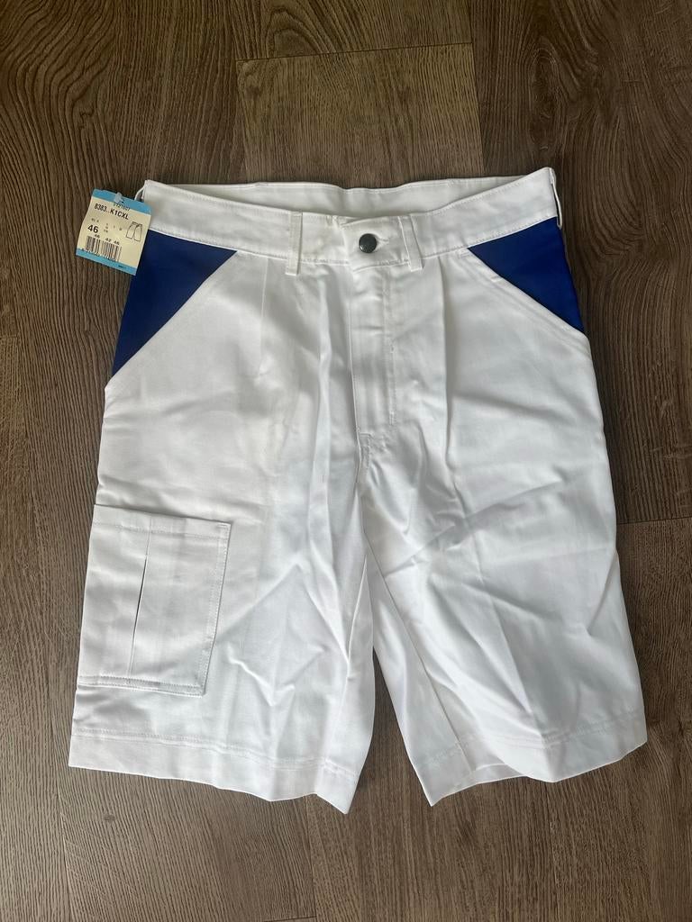 Nieuwe HAVEP Witte Werkbroek Kort Maat 46, Kleding | Heren, Ophalen of Verzenden, Nieuw, Maat 46 (S) of kleiner, Wit