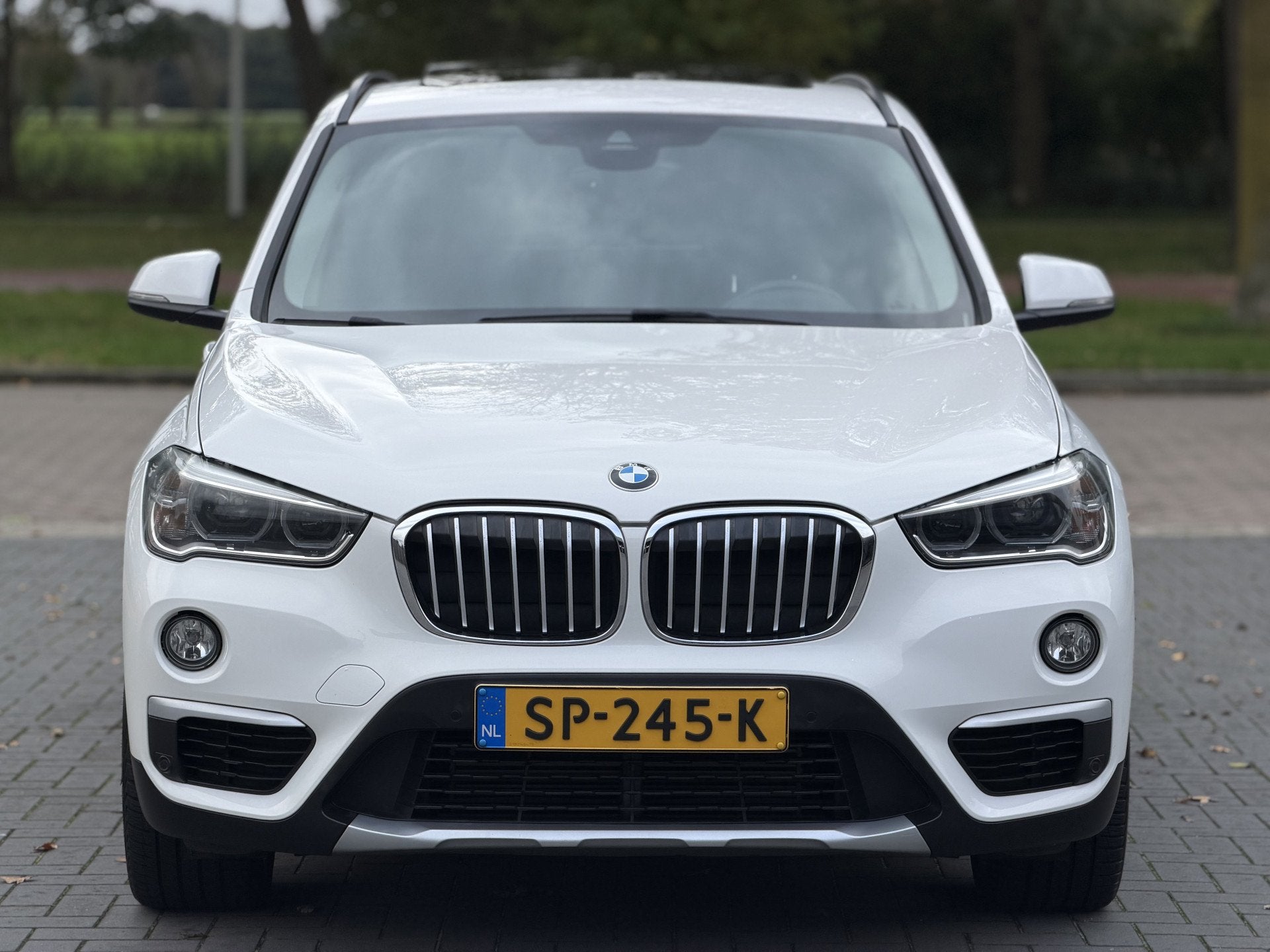 BMW X1 xDrive20i High Executive | Panorama | 20" | Lederen S, Gebruikt, 2000 kg, Wit, Leder