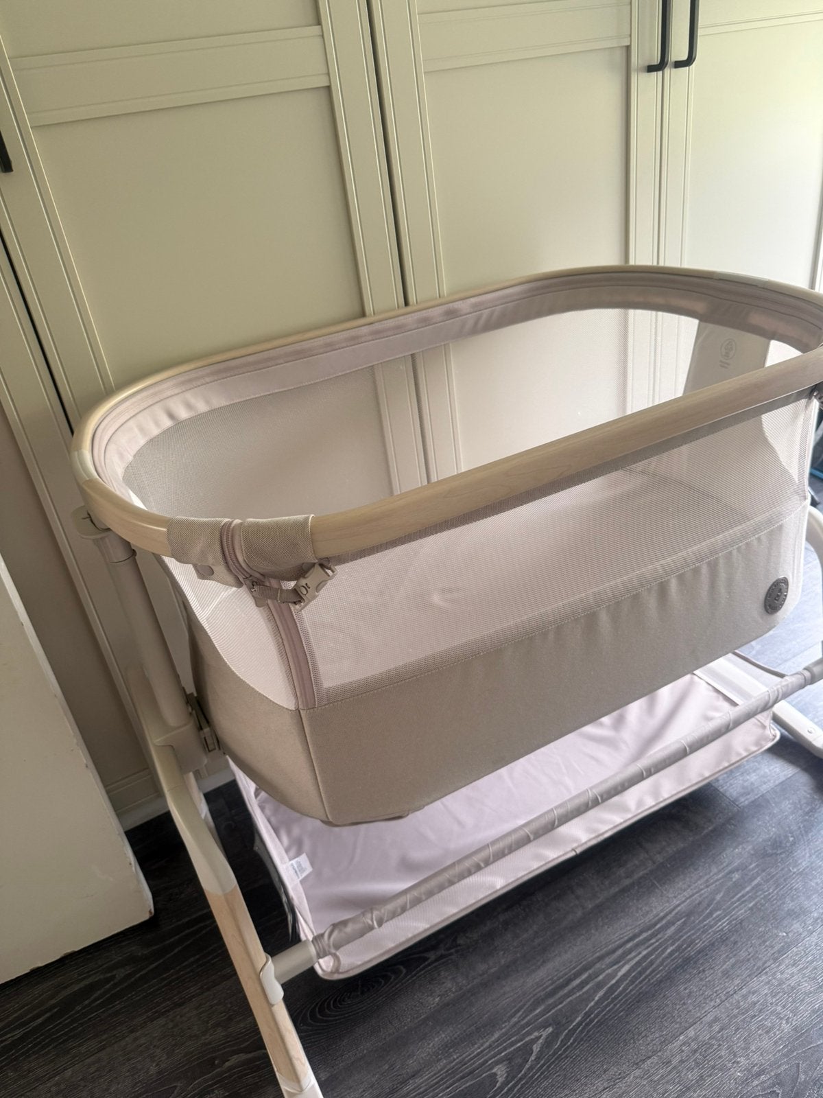 Co sleeper Maxi cosi Iora Air beige, Kinderen en Baby's, Babywiegjes en Ledikanten, Ophalen of Verzenden, Gebruikt, Overige typen