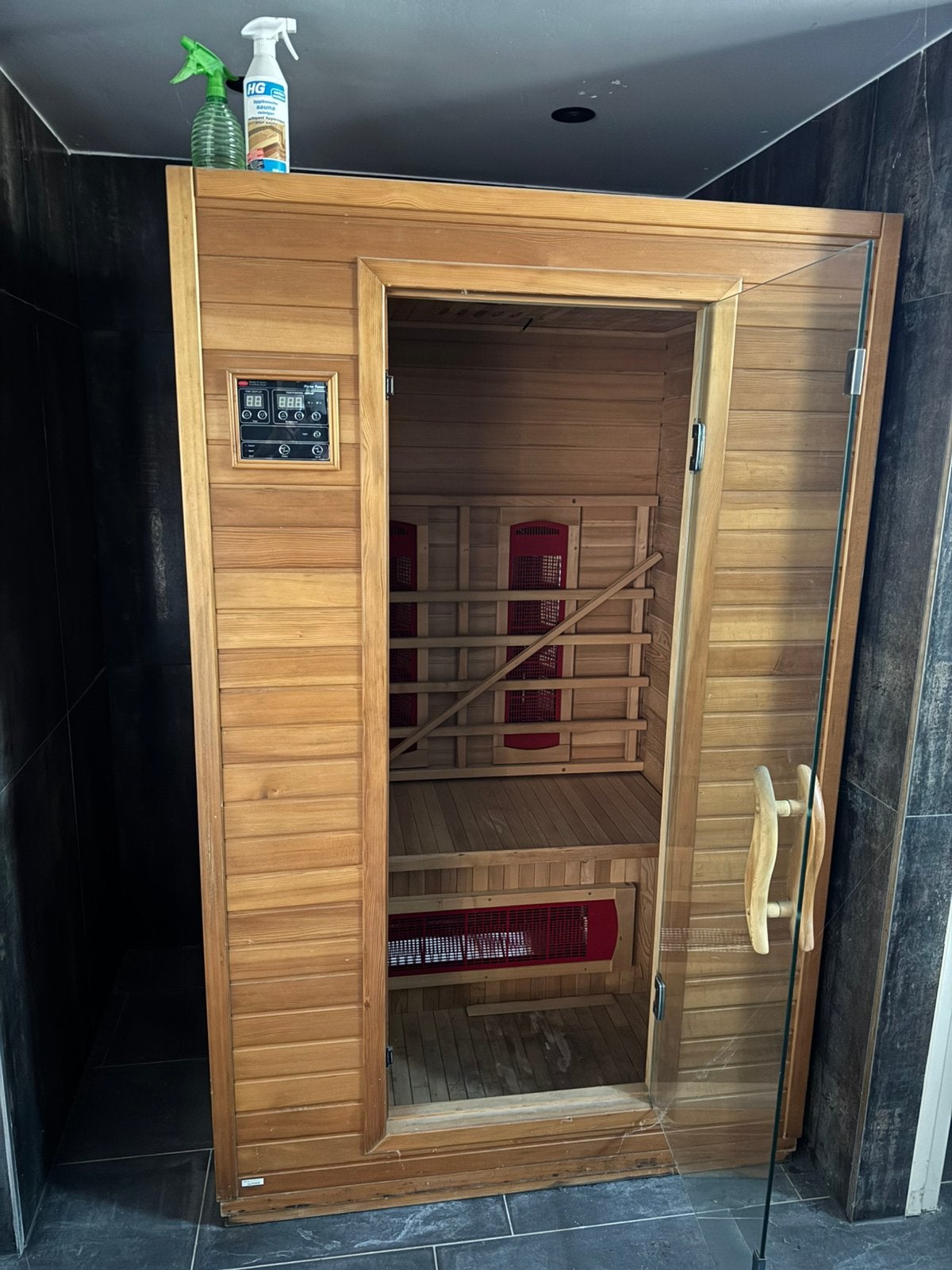 Infarood sauna, Ophalen, Zo goed als nieuw, Complete sauna