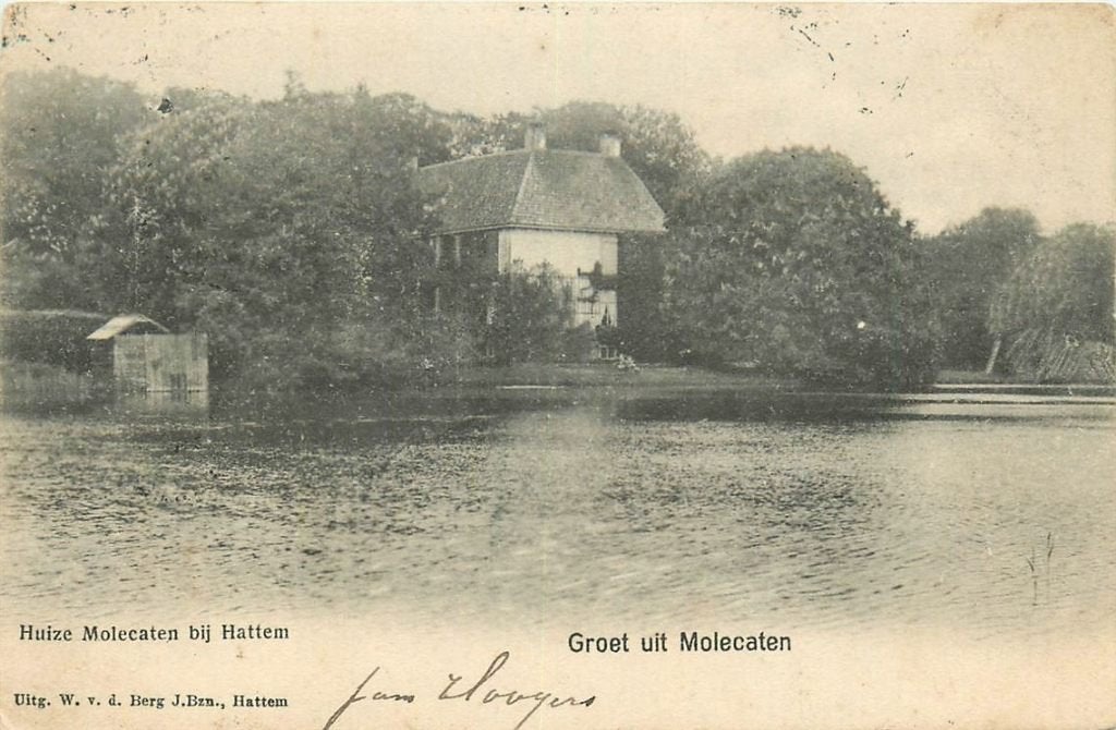 701-359-017 Hattem Huize Molecaten, Verzenden, Voor 1920, Gelderland