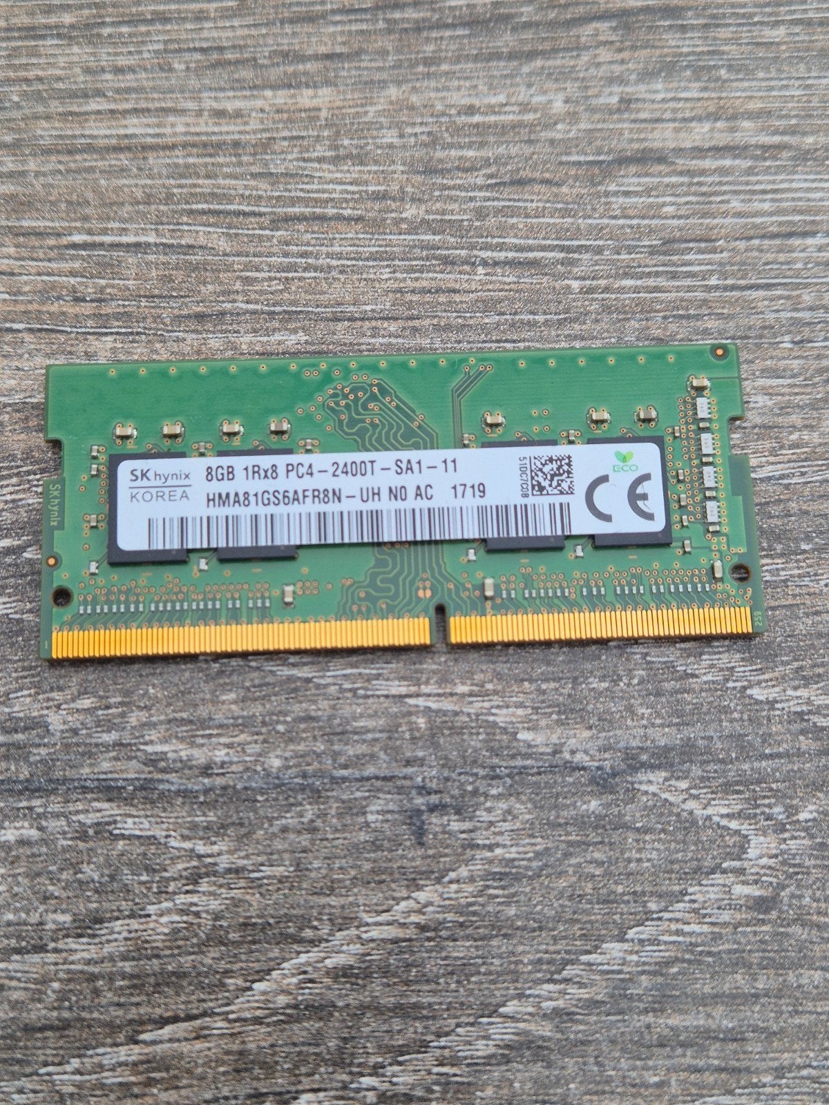 SK Hynix 8GB DDR4 RAM module voor laptop, Computers en Software, RAM geheugen, Ophalen, DDR4, 8 GB, Zo goed als nieuw