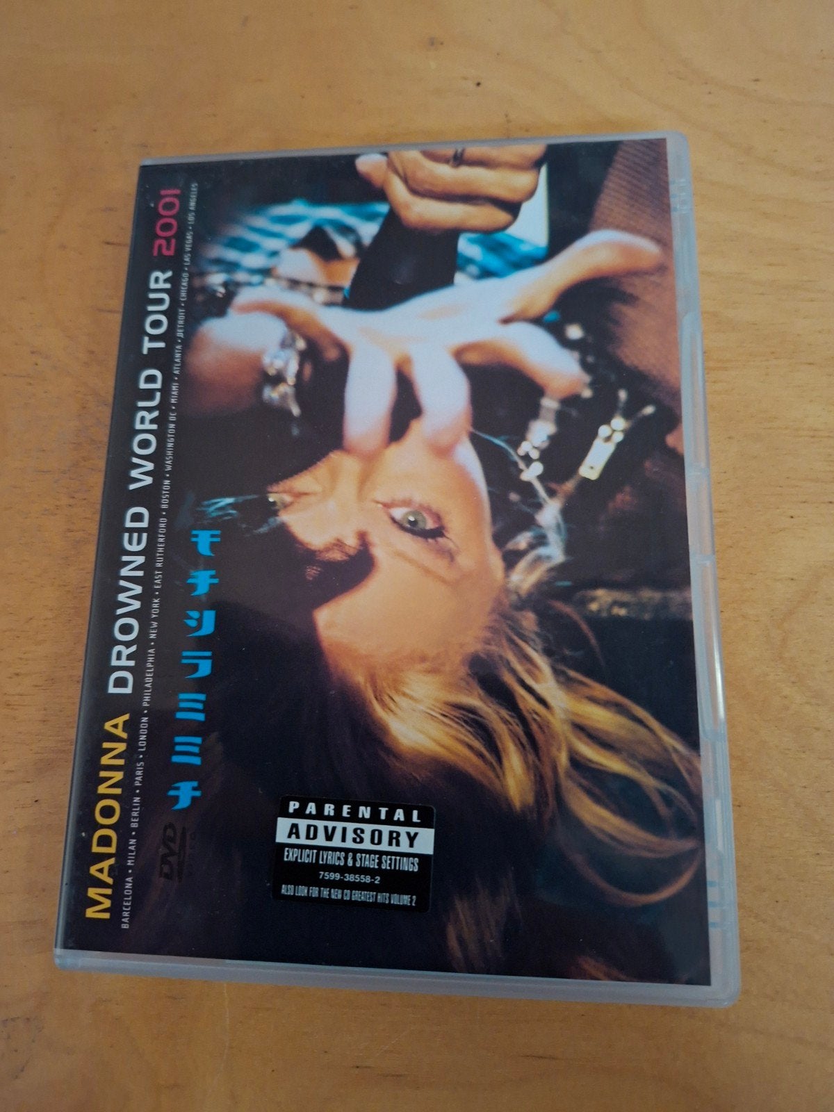 Madonna Drowned World Tour 2001 DVD, Vanaf 16 jaar, Inclusief doosje, Engels, Ophalen of Verzenden