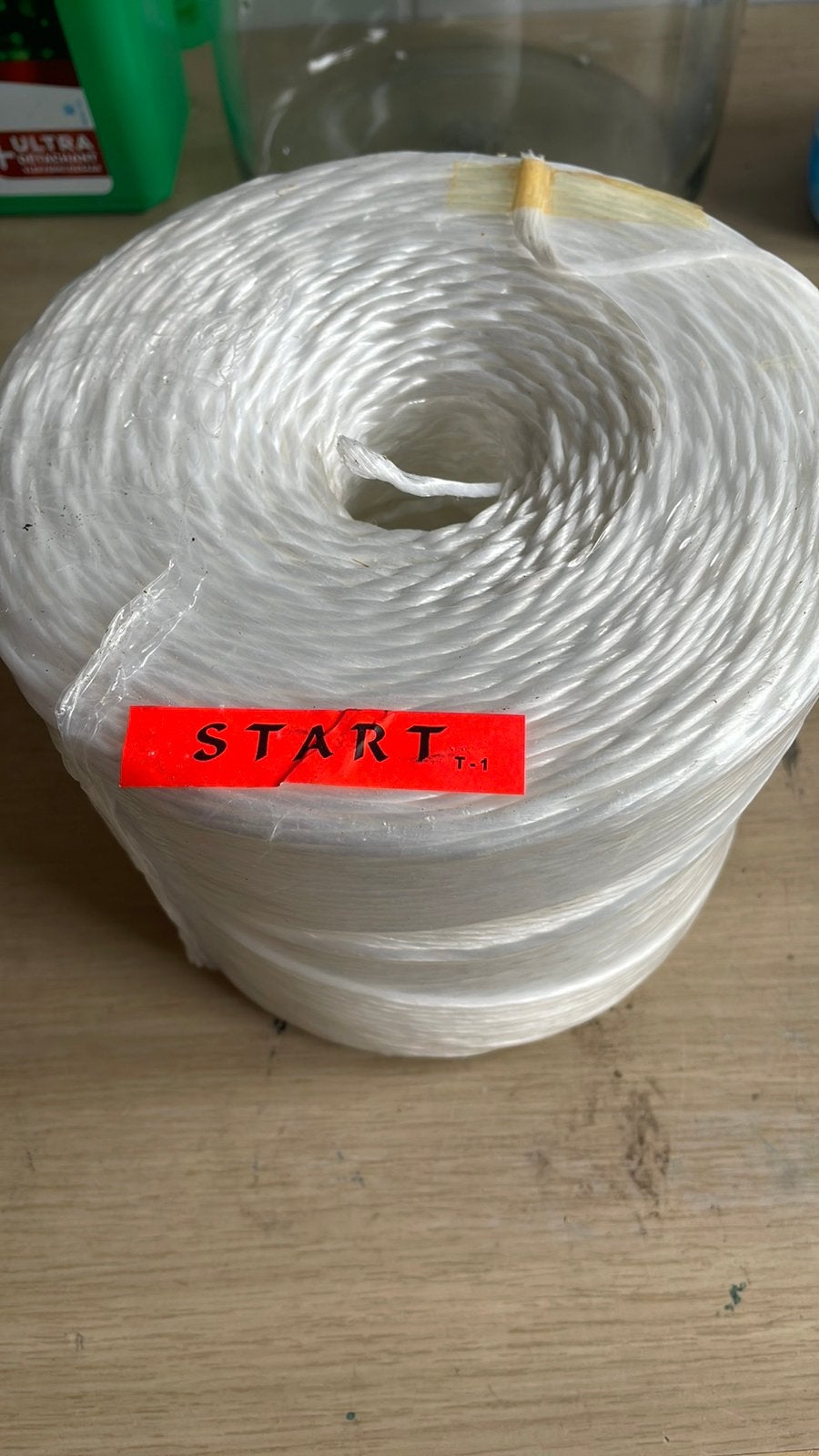 Polypack touw, Ophalen, Zo goed als nieuw