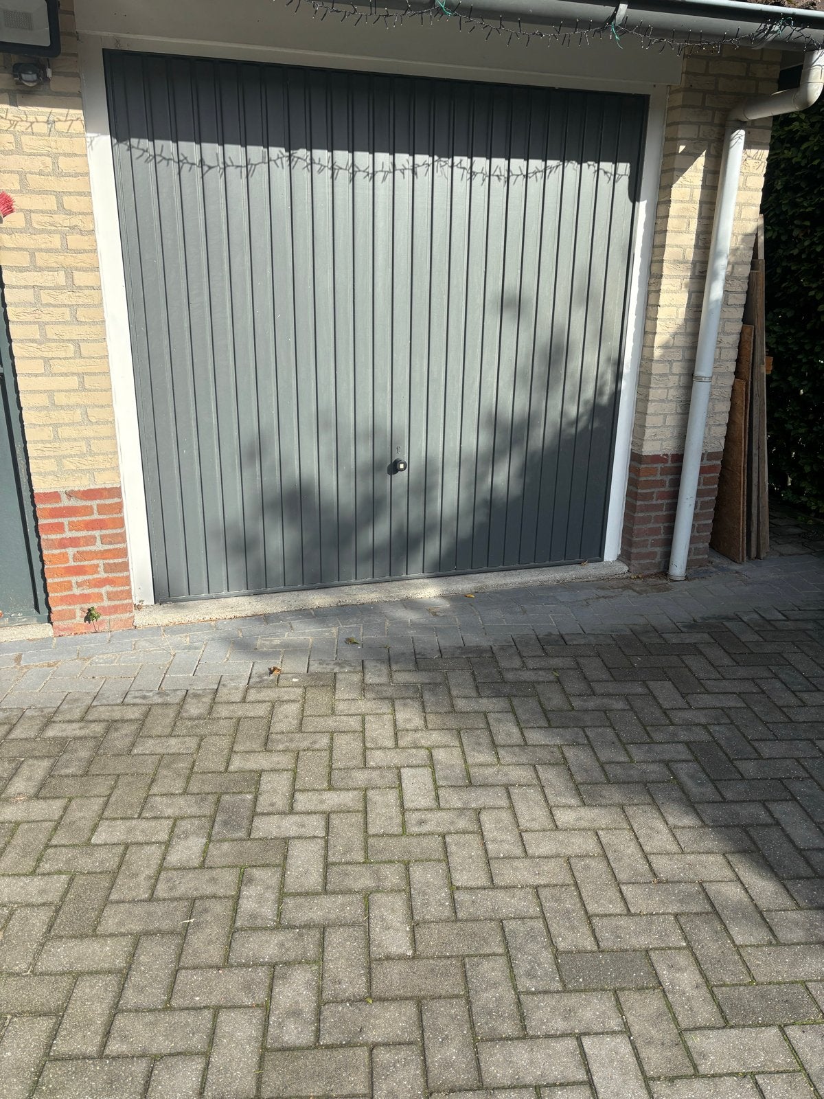 Hormann Garagedeur - Gebruikt, goede staat, Gebruikt, Garagedeur, Metaal, 200 tot 215 cm