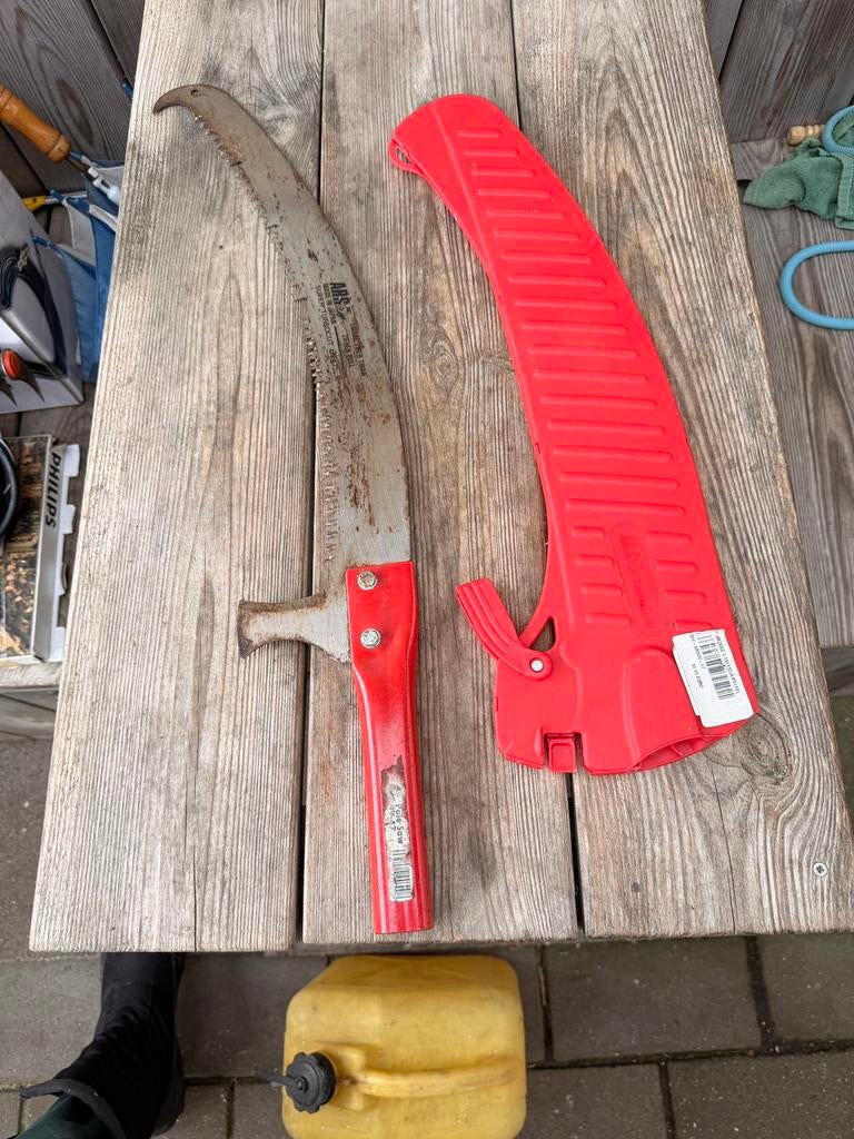 ARS EXP-4.5 telescoopsteel + UV-47 snoeizaag set ZGAN, Tuin en Terras, Hand-tuingereedschap, Ophalen