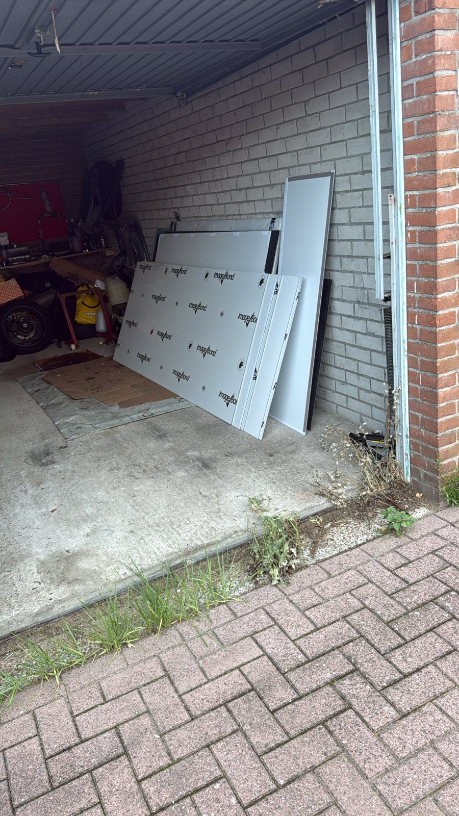 Trespa platen aluminium - Goede staat, Ophalen, Zo goed als nieuw, HPL