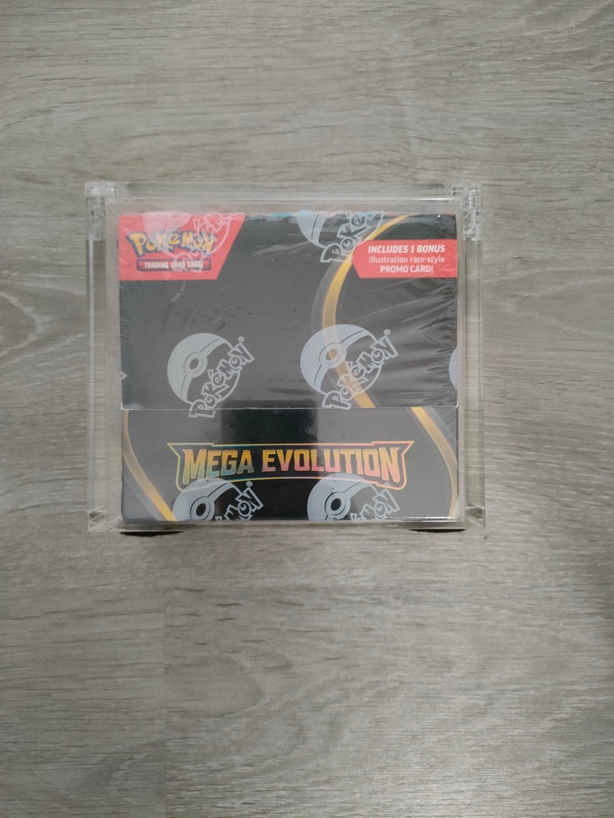 mega evolution enhanced booster box inclusief acryl, Ophalen of Verzenden