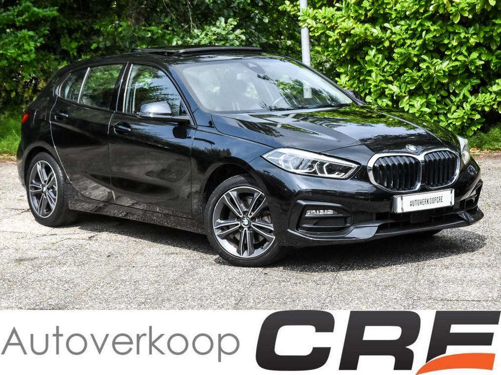 BMW 1-serie 118i Executive Edition automaat / bekende histor, Auto's, BMW, Gebruikt, Zwart, Bedrijf, Grijs