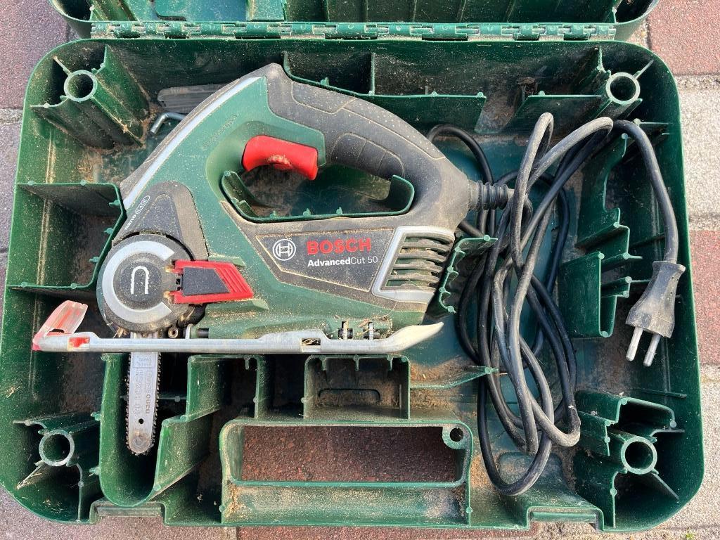 Bosch AdvancedCut 50 microkettingzaag, Doe-het-zelf en Verbouw, Gereedschap | Zaagmachines, Gebruikt, Decoupeerzaag, Ophalen of Verzenden