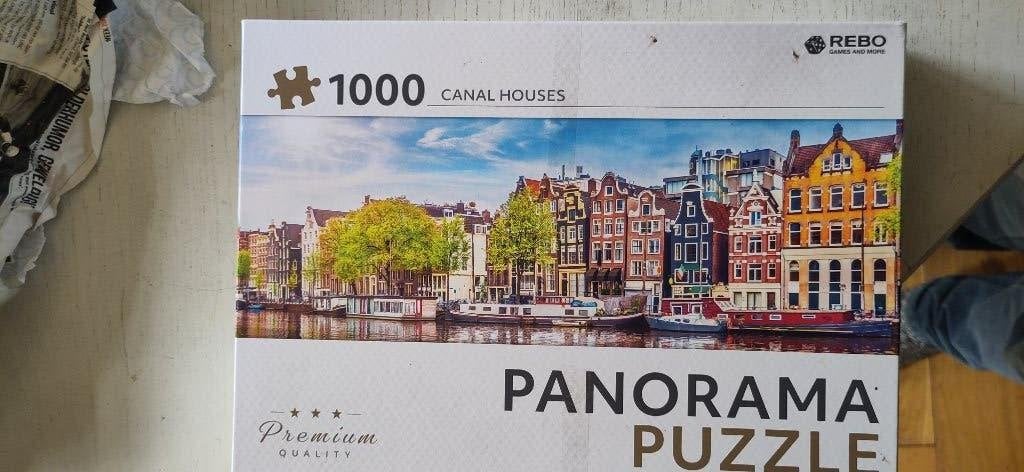 Mooie panorama puzzel, Ophalen, 500 t/m 1500 stukjes, Gebruikt, Legpuzzel