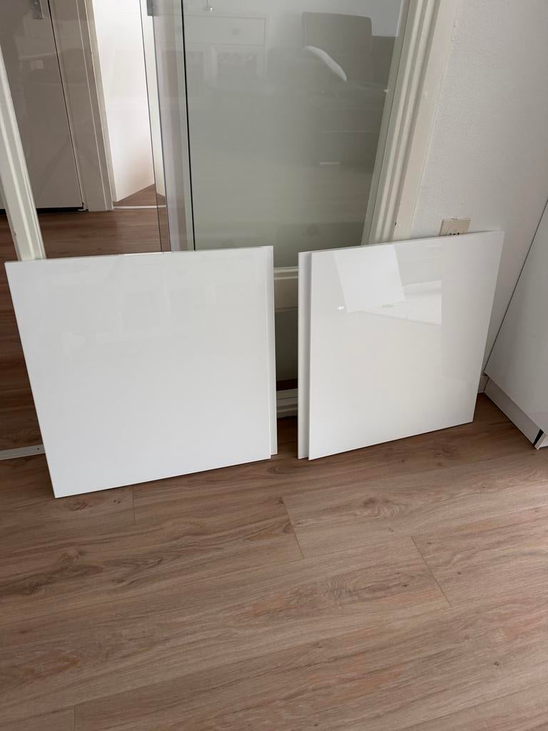 IKEA VOXTORP hoogglans wit deuren en ladefronten, Ophalen of Verzenden, Gebruikt