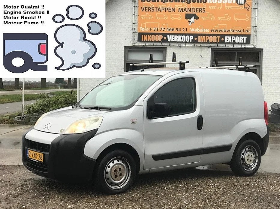 Citroën Nemo 1.3 HDiF Euro 5 MARGE Airco Metallic, Auto's, Voorwielaandrijving, Euro 5, Stof, Gebruikt