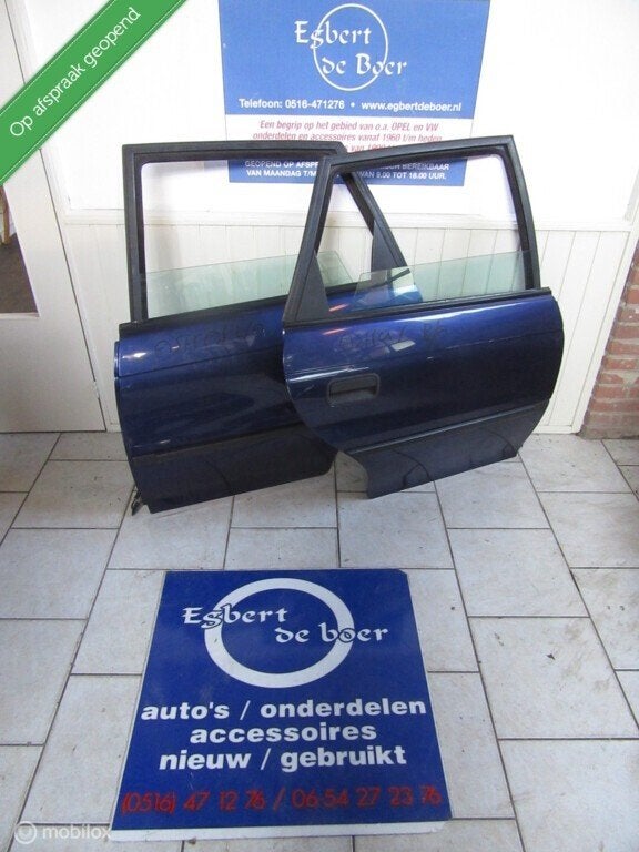 Opel Astra F achterdeur links  achter, bj 1991 tm 1998, Auto-onderdelen, Gebruikt, Deur, Opel, Ophalen of Verzenden