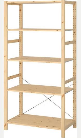 Te koop gevraagd: Hoge Ikea IVAR stellingkasten (50 cm diep), Ophalen, Gebruikt