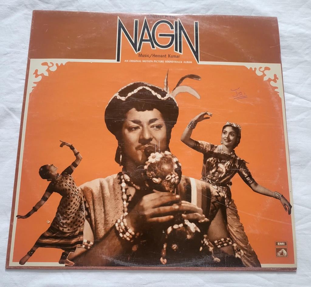Bollywood LP Nagin - Krasvrij en in uitstekende staat, Ophalen of Verzenden, Zo goed als nieuw, 12 inch