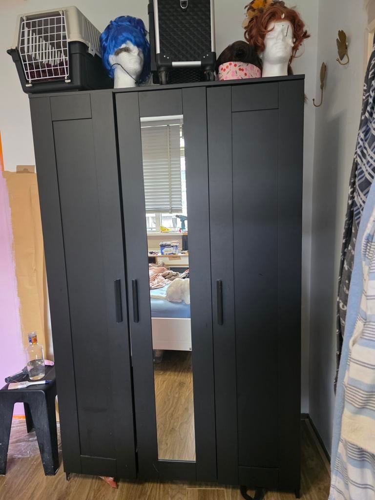 IKEA Brimnes kledingkast - Gebruikt met lichte krasjes, Ophalen, Gebruikt, 100 tot 150 cm, 150 tot 200 cm