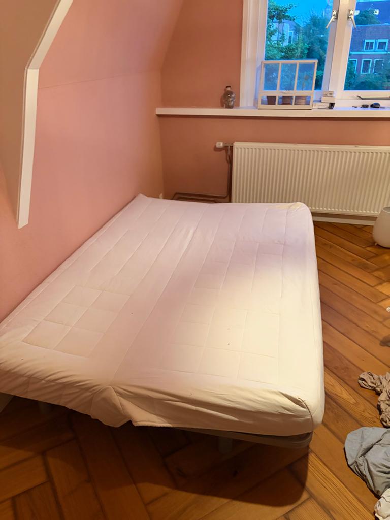 Slaapbank (Ikea beddinge) - gratis ophalen, Huis en Inrichting, Ophalen, Gebruikt, Wit, Overige maten