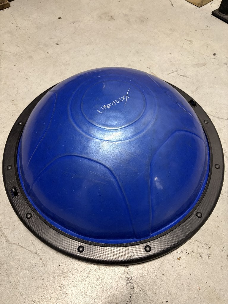 Bosu Balance Ball Lifemaxx 60x22CM, Ophalen, Gebruikt, Benen, Overige typen